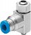 175056 Дроссель с обратным клапаном GRLA-M5-QS-4-LF-C FESTO