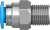 153002 Штуцер с цанговым соединением QS-1/8-6 FESTO 153002 Штуцер с цанговым соединением QS-1/8-6 FESTO