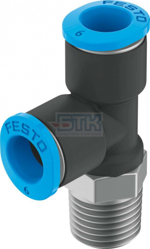 153364 Тройник с цанговым зажимом и резьбой QSMTL-1/8-6 FESTO 153364 Тройник с цанговым зажимом и резьбой QSMTL-1/8-6 FESTO