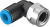 153277 Угловой штуцер с цанговым зажимом и резьбой QSLF-1/4-8-B FESTO 153277 Угловой штуцер с цанговым зажимом и резьбой QSLF-1/4-8-B FESTO