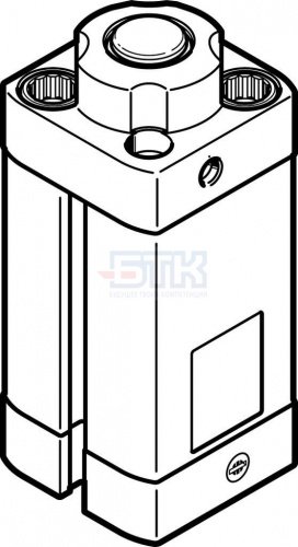 576076 Стопорный цилиндр DFSP-20-15-DS-PA FESTO