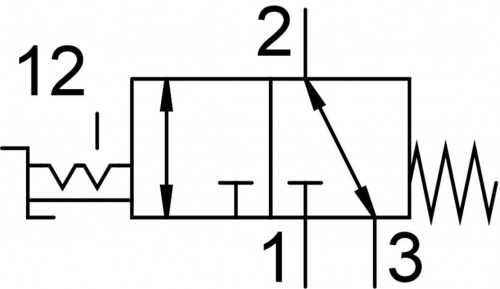 4165862 Ручной клапан VHEF-HST-B32-G14 FESTO