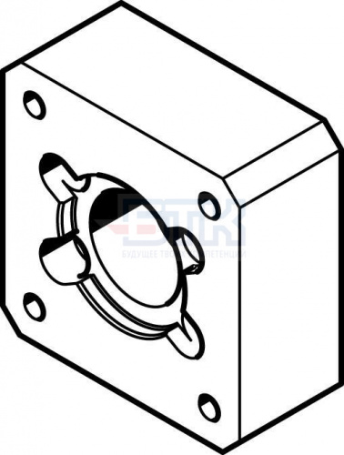 530079 Фланец мотора EAMF-A-30A-42A FESTO 530079 Фланец мотора EAMF-A-30A-42A FESTO