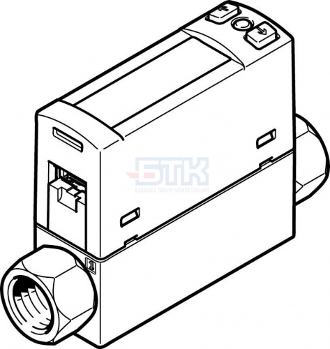 8058476 Датчик расхода SFAH-100U-G14FS-PNLK-PNVBA-M8 FESTO