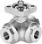 1692210 Шаровой кран VZBA-1/4"-GGG-63-32L-F0304-V4V4T FESTO
