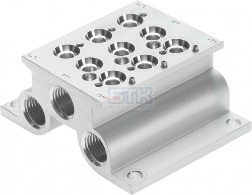 543822 Плита для блочного монтажа CPE10-PRS-1/4-3 FESTO 543822 Плита для блочного монтажа CPE10-PRS-1/4-3 FESTO