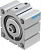188308 Короткоходовый цилиндр ADVC-80-10-I-P-A FESTO