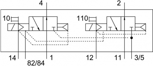 163188 Распределитель с электроуправлением CPV18-M1H-2X3-OLS-1/4 FESTO 163188 Распределитель с электроуправлением CPV18-M1H-2X3-OLS-1/4 FESTO