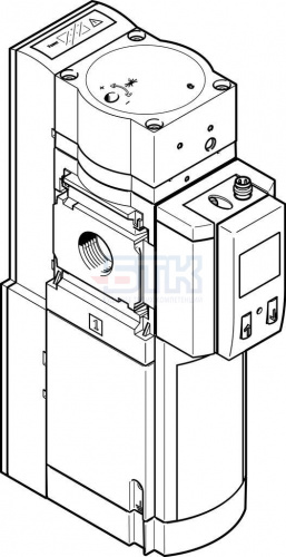 562580 Клапан плавного пуска/быстрого выхлопа MS6-SV-1/2-E-10V24-AD1 FESTO 562580 Клапан плавного пуска/быстрого выхлопа MS6-SV-1/2-E-10V24-AD1 FESTO