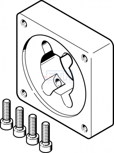 3319868 Фланец электродвигателя EAMF-A-38D-87A FESTO 3319868 Фланец электродвигателя EAMF-A-38D-87A FESTO