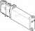573486 Распределитель VUVG-B14-P53E-ZT-F-1T1LS FESTO
