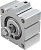 188328 Короткоходовой цилиндр AEVC-100-10-A-P-A FESTO