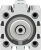 188236 Короткоходовый цилиндр ADVC-40-25-I-P-A FESTO