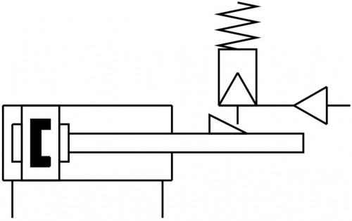 548207 Компактный цилиндр ADN-25- -KP- FESTO