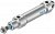 2159642 Стандартный цилиндр CRDSNU-B-25-125-PPS-A-MG-A1 FESTO