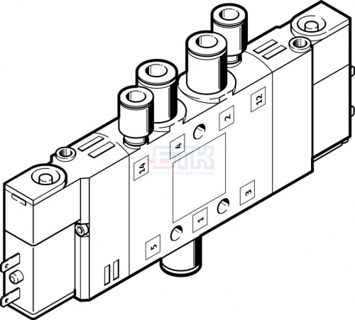 196879 Распределитель с электроуправлением CPE10-M1BH-5JS-QS-4 FESTO 196879 Распределитель с электроуправлением CPE10-M1BH-5JS-QS-4 FESTO
