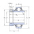 Подшипник YEL 205-100-2RFWU/VT357 SKF