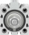 188250 Короткоходовый цилиндр ADVC-40-20-A-P FESTO