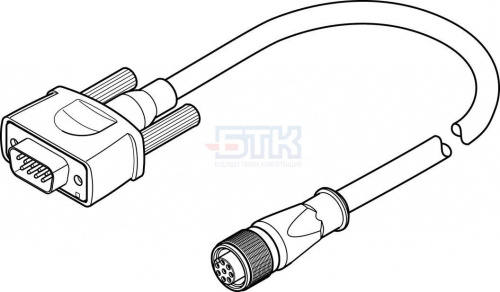 550748 Кабель кодирующего устройства NEBM-M12G8-E-5-S1G9 FESTO 550748 Кабель кодирующего устройства NEBM-M12G8-E-5-S1G9 FESTO