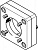 550987 Фланец электродвигателя EAMF-A-64A/B-60G/H FESTO