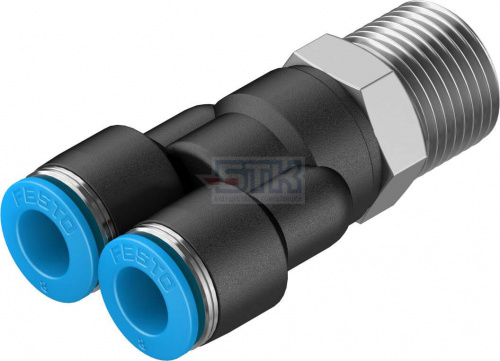 153143 Y-образное соединение с цанговым зажимом и резьбой QSY-3/8-8 FESTO