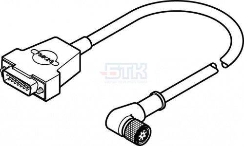 550321 Кабель кодирующего устройства NEBM-M12W8-E- -N-S1G15 FESTO 550321 Кабель кодирующего устройства NEBM-M12W8-E- -N-S1G15 FESTO
