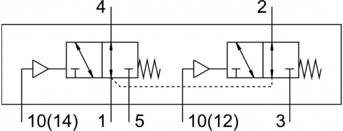 574252 Пневмораспределитель VUWG-L10-T32U-M-M5 FESTO 574252 Пневмораспределитель VUWG-L10-T32U-M-M5 FESTO