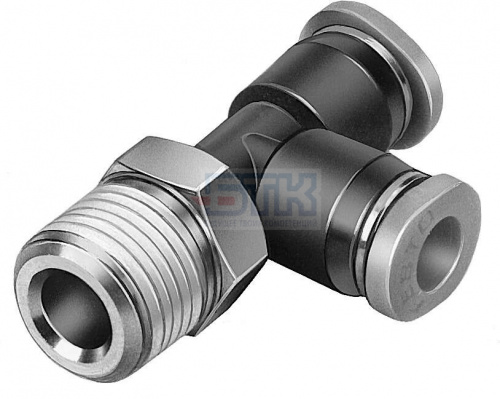 153362 Тройник с цанговым зажимом и резьбой QSMTL-1/8-4 FESTO
