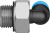 186268 Угловой штуцер с цанговым зажимом и резьбой QSML-G1/8-4 FESTO 186268 Угловой штуцер с цанговым зажимом и резьбой QSML-G1/8-4 FESTO
