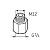 Переходник G1/4 – M12 LAPN 12 SKF