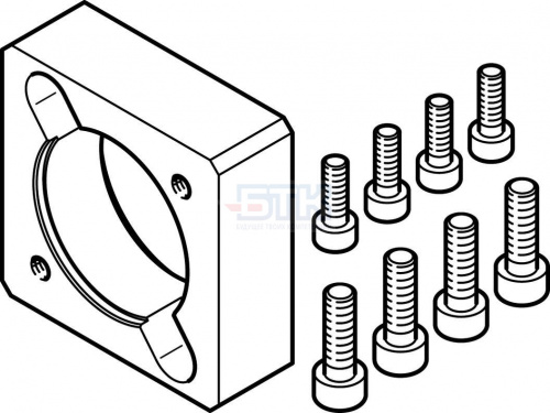 562669 Фланец электродвигателя EAMF-A-38A-40S/40T FESTO