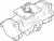552869 Неполноповоротный привод DAPS-0015-090-R-F03-CR FESTO 552869 Неполноповоротный привод DAPS-0015-090-R-F03-CR FESTO