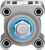 2123783 Пневмоцилиндр DSBC-40-70-PPSA-N3 FESTO 2123783 Пневмоцилиндр DSBC-40-70-PPSA-N3 FESTO