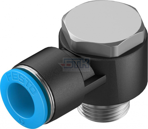 186145 Угловой штуцер с цанговым зажимом и резьбой QSLV-G3/8-12 FESTO 186145 Угловой штуцер с цанговым зажимом и резьбой QSLV-G3/8-12 FESTO