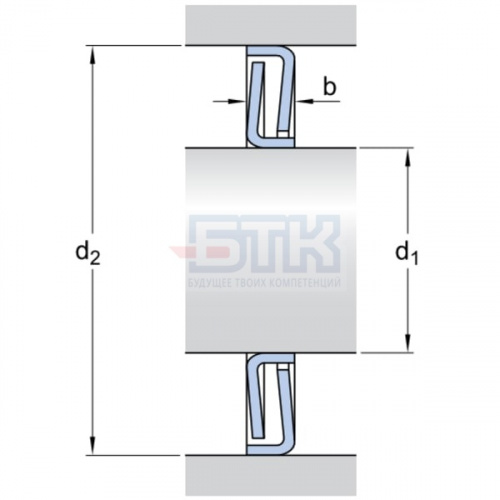 Уплотняющая шайба Z 210, SKF Уплотняющая шайба Z 210, SKF