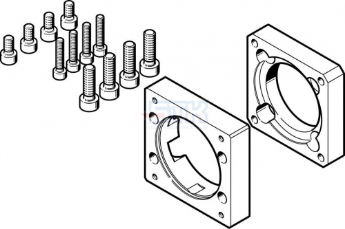 1460111 Фланец электродвигателя EAMF-A-48C-60G/H FESTO 1460111 Фланец электродвигателя EAMF-A-48C-60G/H FESTO