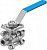 8096663 Шаровой кран VZBE-1/4-T-63-T-2-F0304-M-V15V15 FESTO
