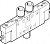 533159 Распределитель с электроуправлением CPE10-M1BH-5/3G-M5-B FESTO