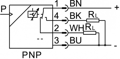 8000210 Реле давления SPBA-P2R-G18-2P-M12-0,25X FESTO