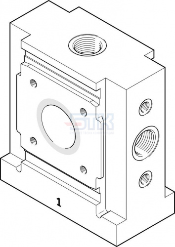 1609073 Модуль разветвления PMBL-186-HP3-H FESTO 1609073 Модуль разветвления PMBL-186-HP3-H FESTO
