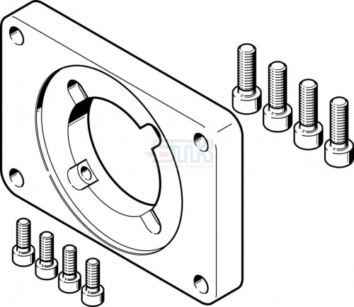 3305700 Фланец электродвигателя EAMF-A-95B-80G FESTO 3305700 Фланец электродвигателя EAMF-A-95B-80G FESTO