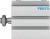 188246 Короткоходовый цилиндр ADVC-40-25-A-P-A FESTO
