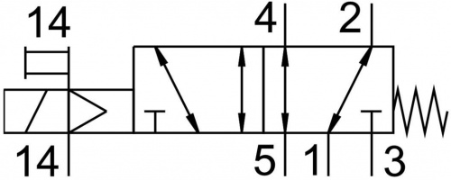 574363 Распределитель VUVG-L10-M52-MZT-M7-1P3S FESTO 574363 Распределитель VUVG-L10-M52-MZT-M7-1P3S FESTO