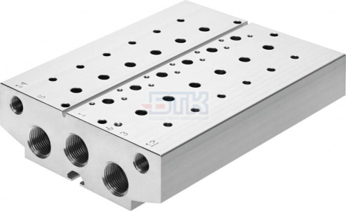8026247 Плита для блочного монтажа VABM-B10-25E-G12-6 FESTO 8026247 Плита для блочного монтажа VABM-B10-25E-G12-6 FESTO
