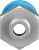 153306 Штуцер с цанговым соединением QSM-M5-6 FESTO