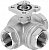 4834289 Шаровой кран VZBE-3/8-T-63-F-3L-F04-V15V15 FESTO
