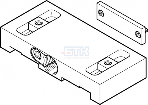 1653250 Держатель амортизатора EAYH-L2-160 FESTO