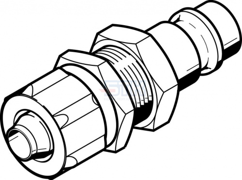 531686 Фитинг KS4-CK-9-S FESTO