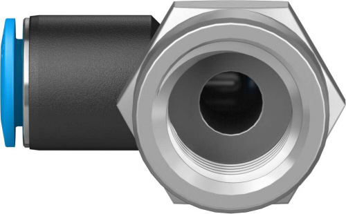 153278 Угловой штуцер с цанговым зажимом и резьбой QSLF-3/8-8-B FESTO