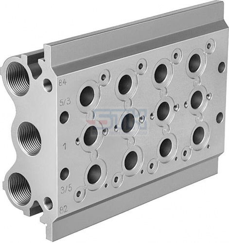 15863 Плита для блочного монтажа PRS-1/4-4-B FESTO 15863 Плита для блочного монтажа PRS-1/4-4-B FESTO